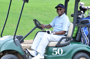 David Farirai (Director: Unisa Institutional Advancement) (2016 Limpopo Golf Challenge)